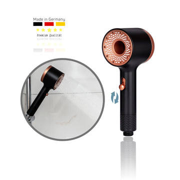 Duschkopf mit Filter gegen Kalk und Aroma Ring